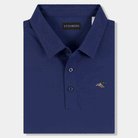 Steinberg Men's Seamless Navy Flyaway Polo