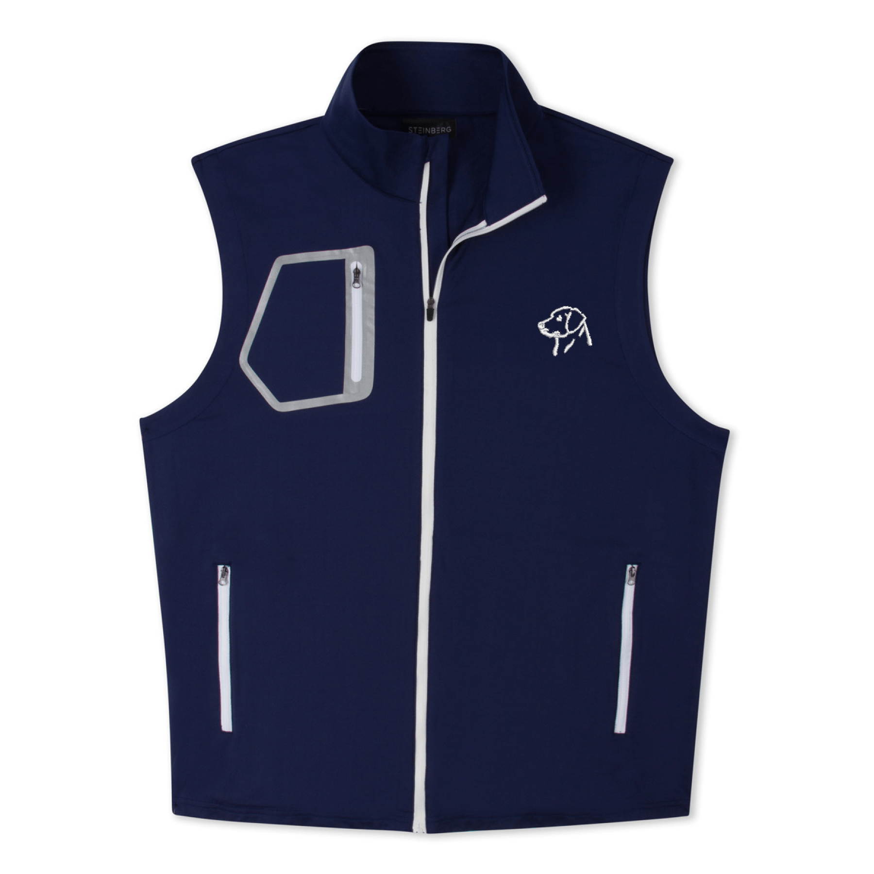 Full Zip Vest - Cobalt - Steinberg Brand