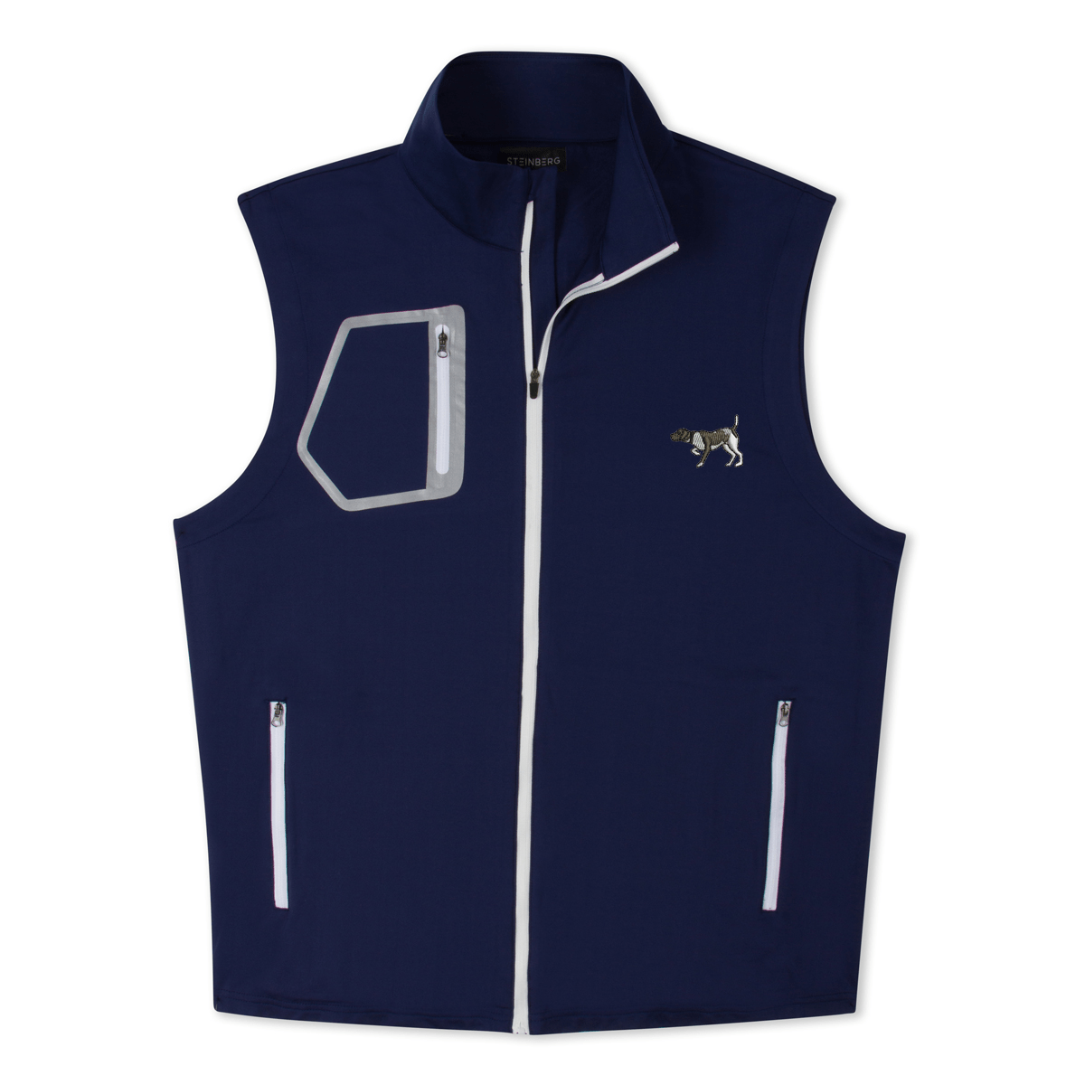Full Zip Vest - Cobalt - Steinberg Brand