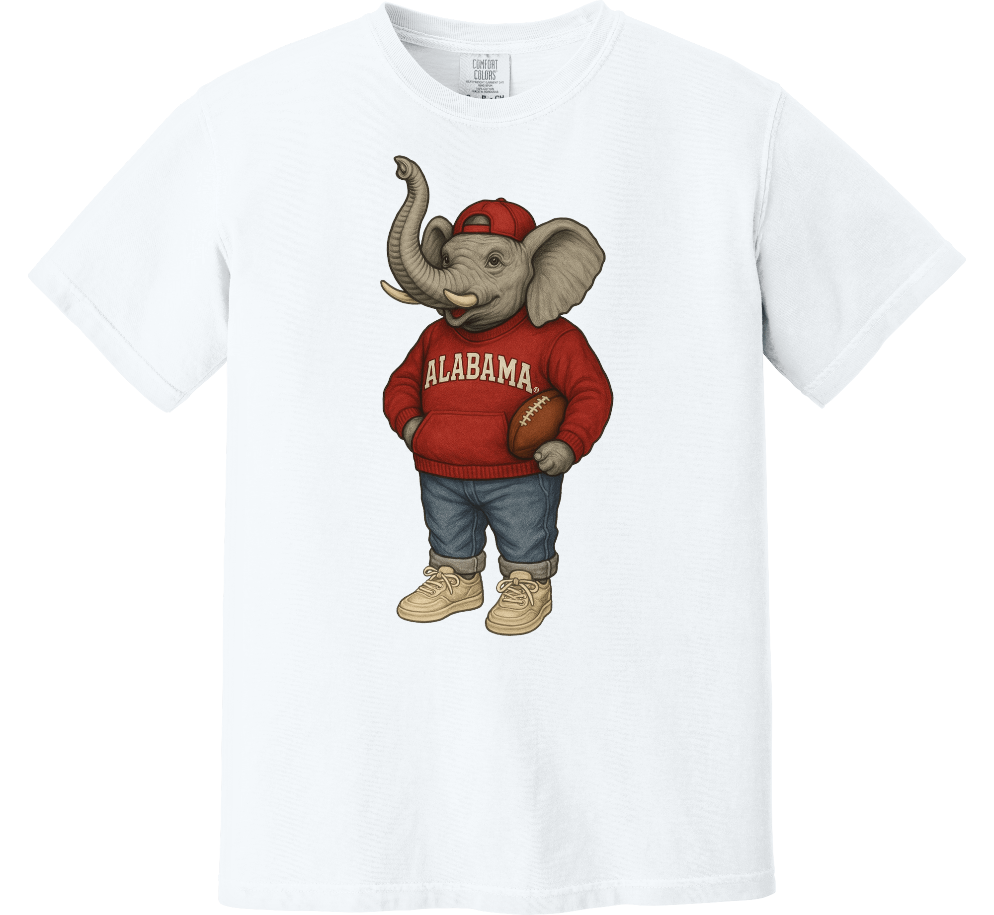 The Alabama Whiteout Comfort Tee - Steinberg Brand