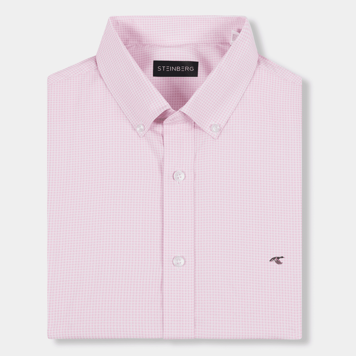 The Azalea Check Flyaway Button Down - Steinberg Brand