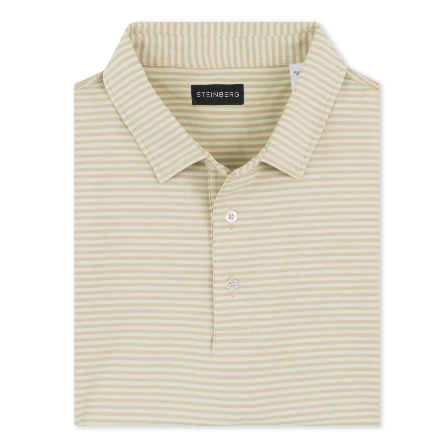The Bar Stripe Performance Polo - Steinberg Brand