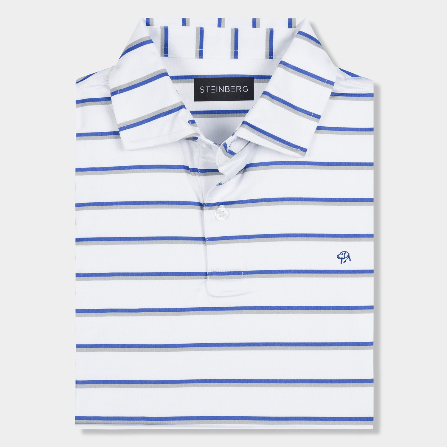 The Bluebird Stripe Lab Polo - Steinberg Brand