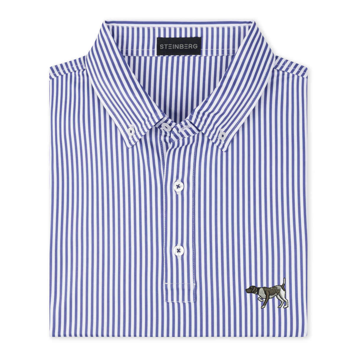 The Caddie Stripe Polo - Steinberg Brand