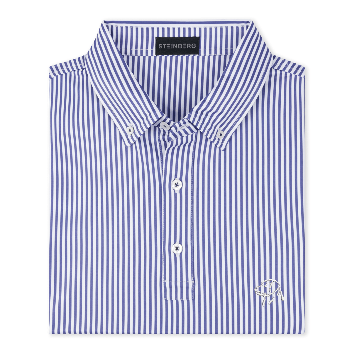 The Caddie Stripe Polo - Steinberg Brand