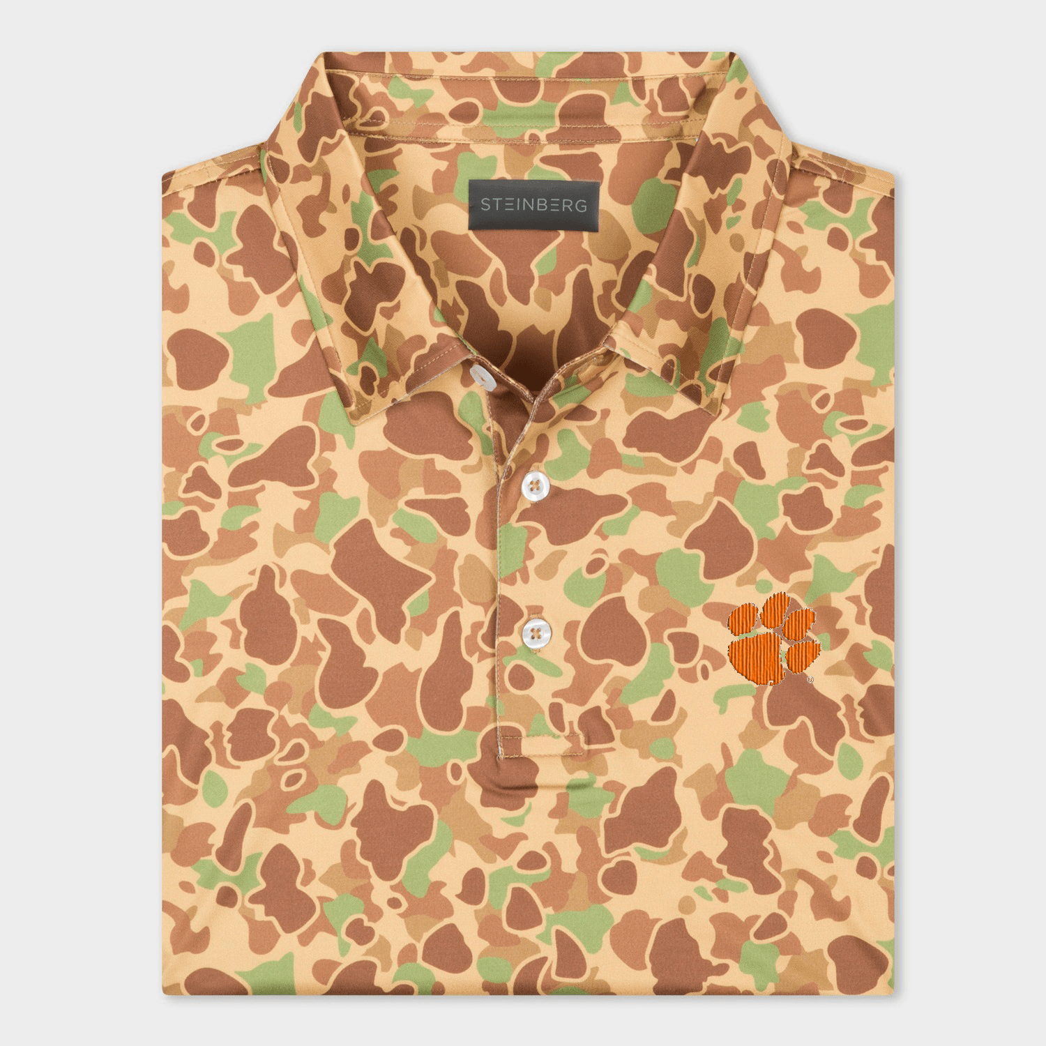 The Clemson Hideout Polo - Steinberg Brand