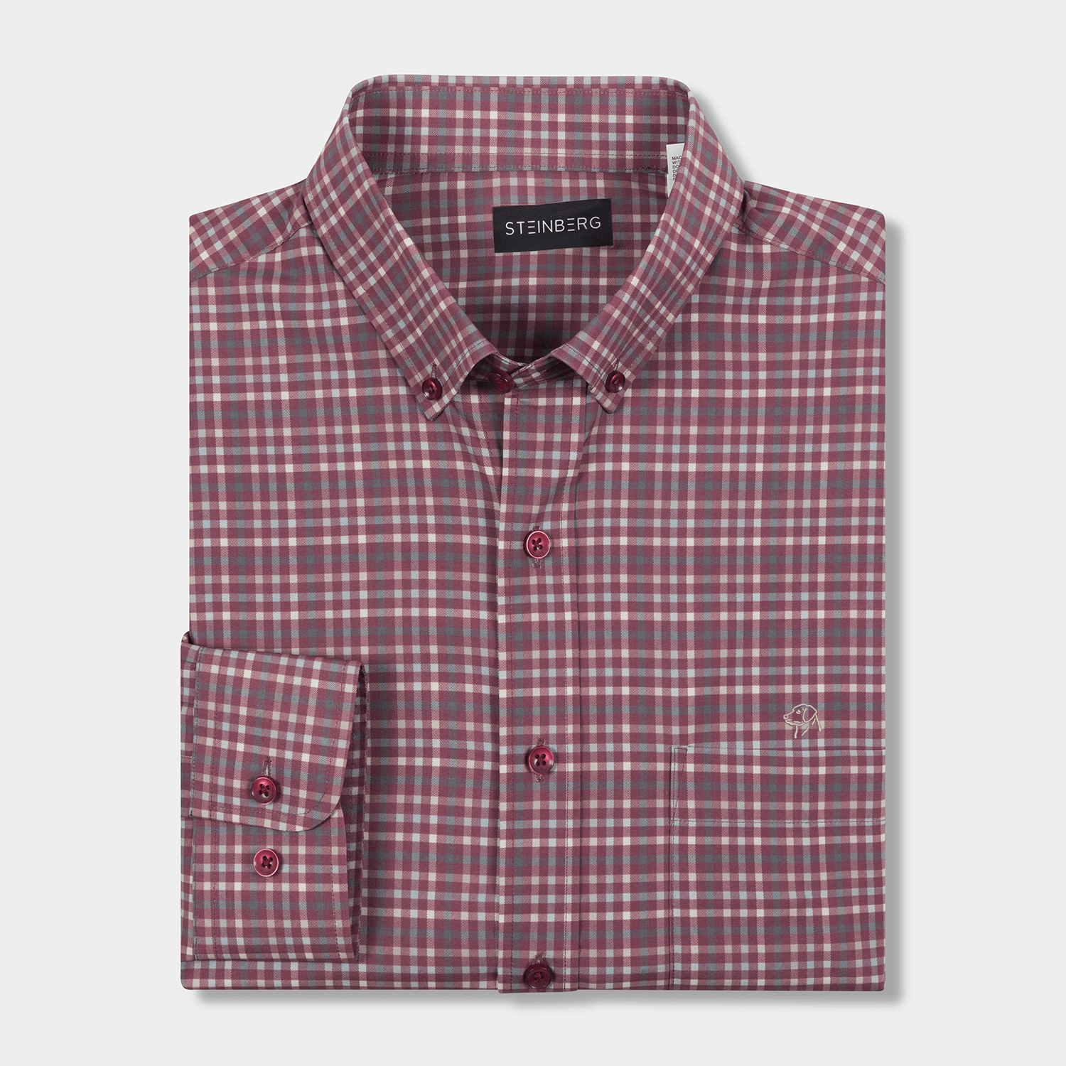 The Clubhouse Plaid Lab Button Down - Steinberg Brand