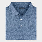 The Fairway White Floral Polo - Steinberg Brand