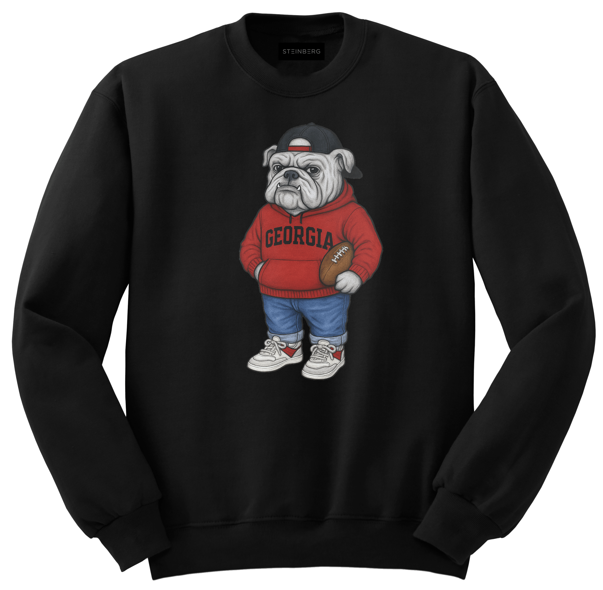 The Georgia Blackout Crewneck Sweater - Steinberg Brand