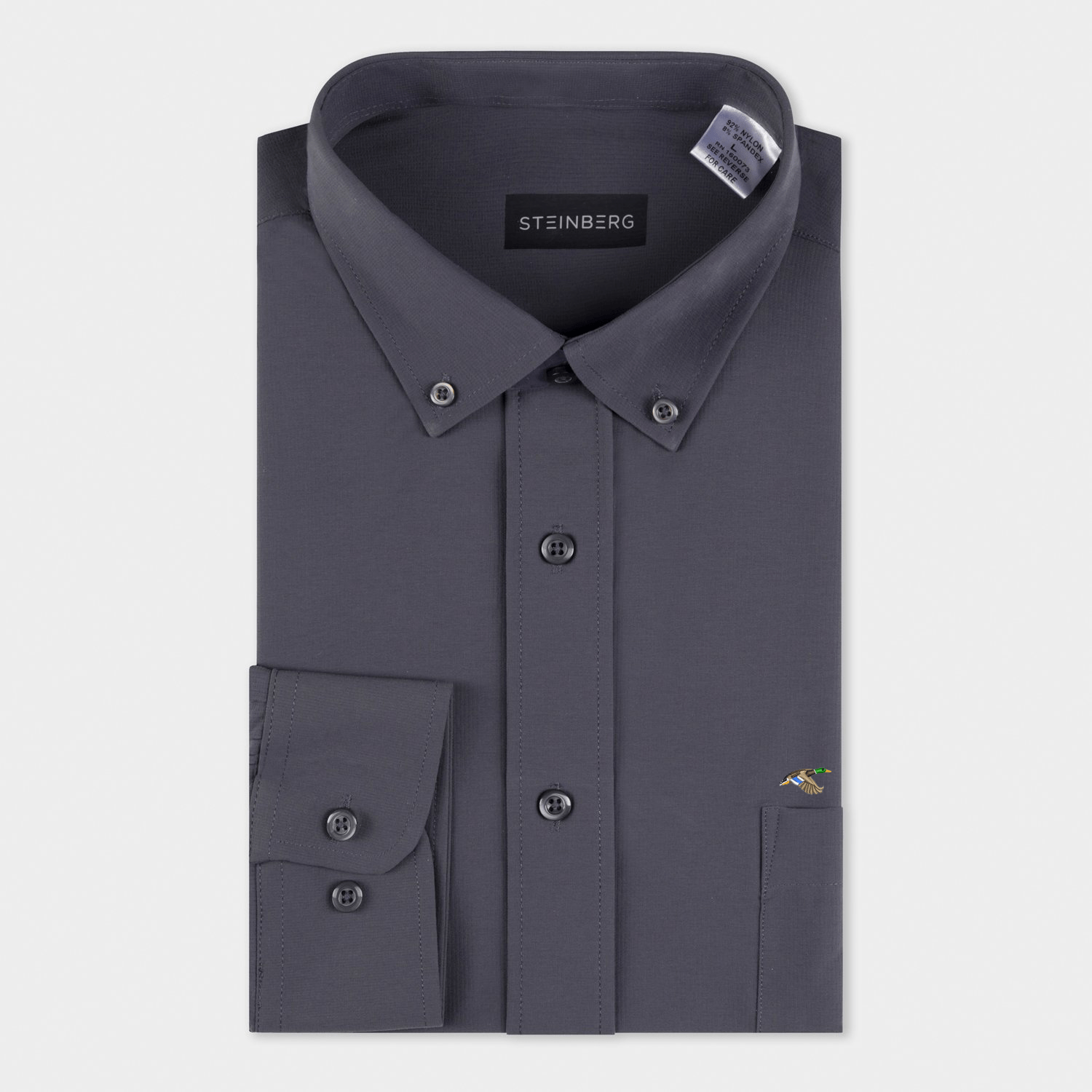 The Ironwood Flyaway Button Down - Steinberg Brand