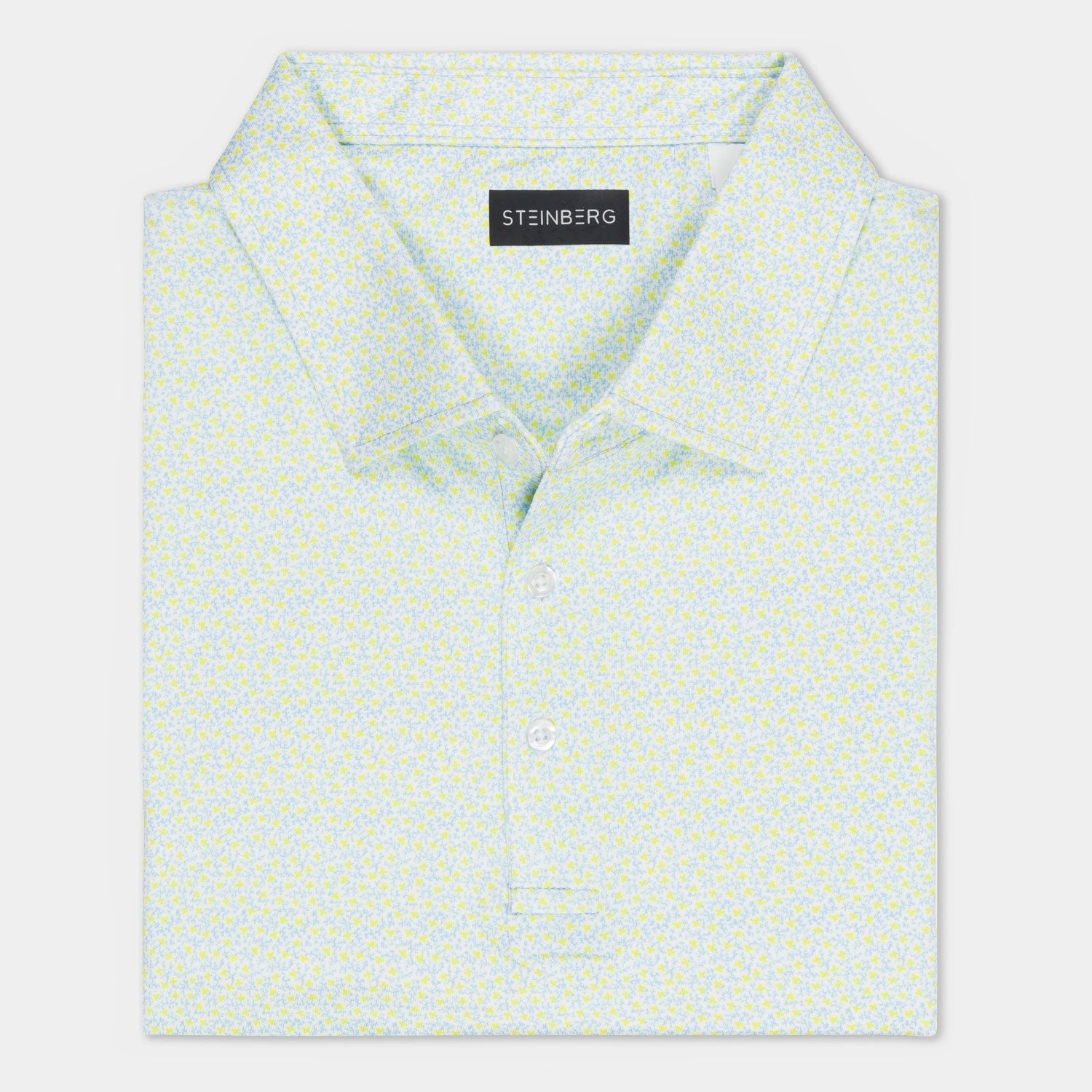 The Petal Print Polo - Steinberg Brand