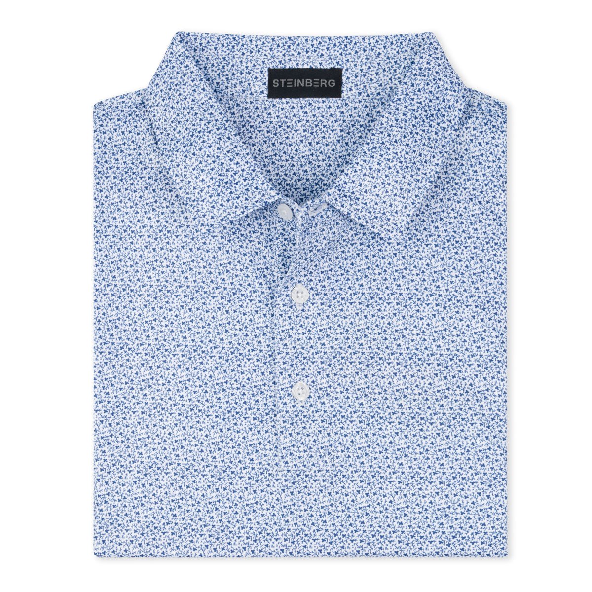 The Petal Print Polo - Steinberg Brand