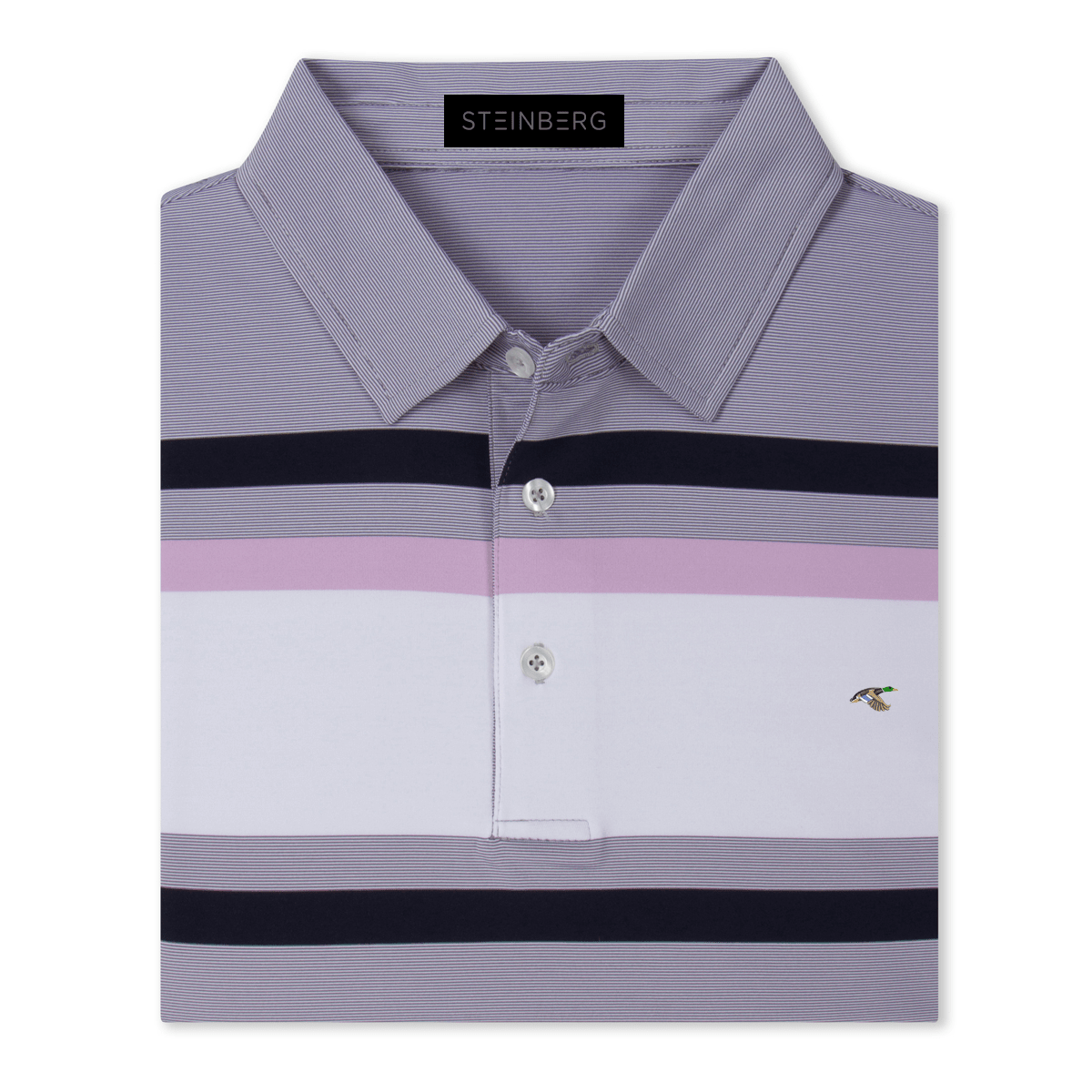 The Retro Silver Flyaway Polo - Steinberg Brand