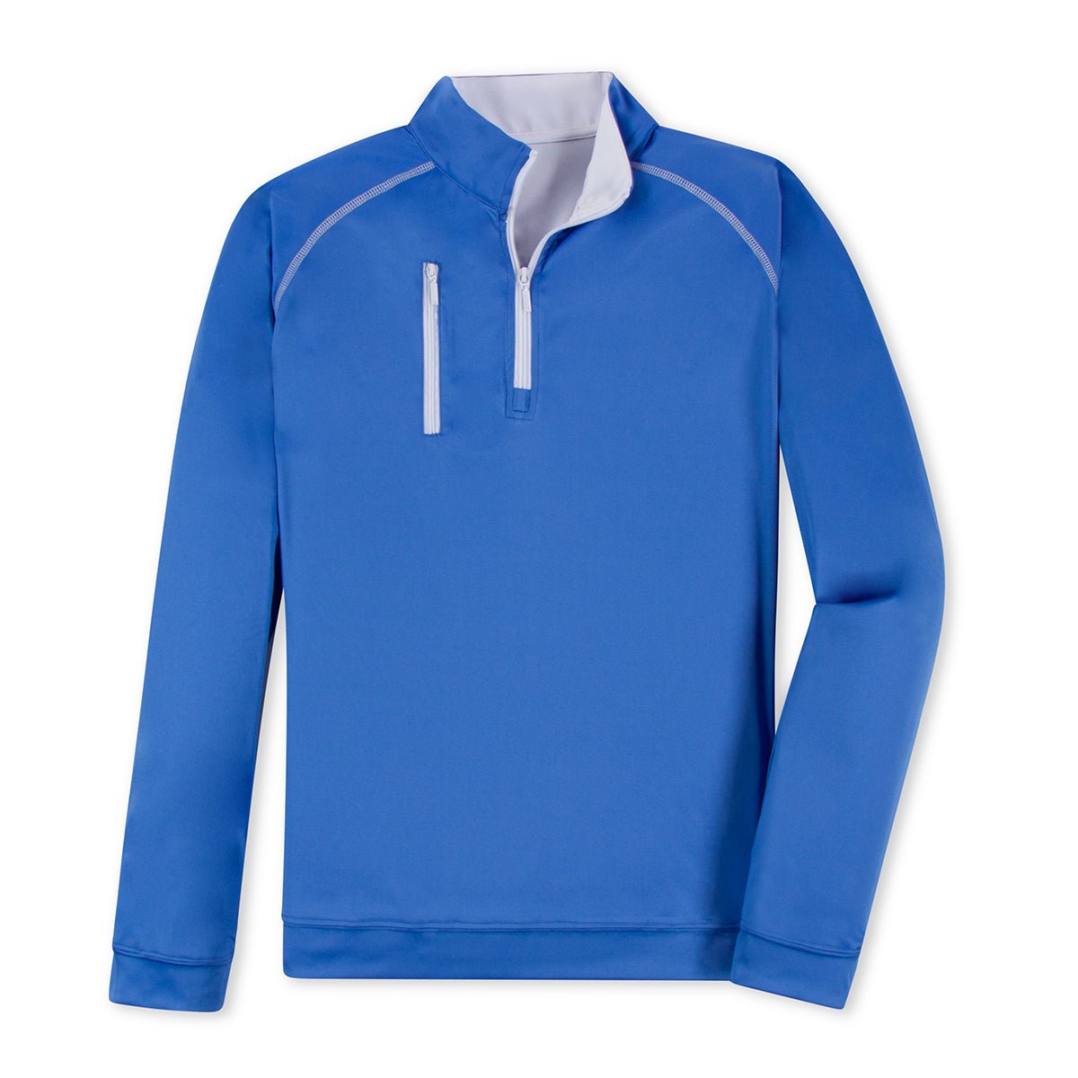 Quarter Zip Pullover - Sky - Steinberg Brand