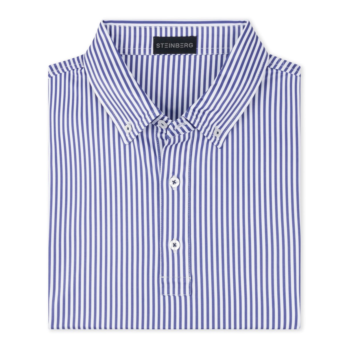 The Caddie Stripe Polo - Steinberg Brand