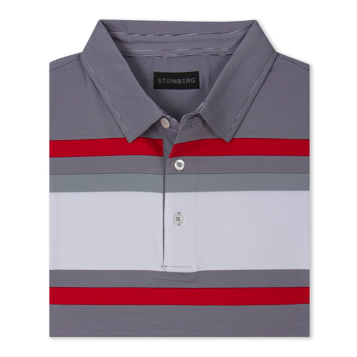 The Retro Black Polo - Steinberg Brand