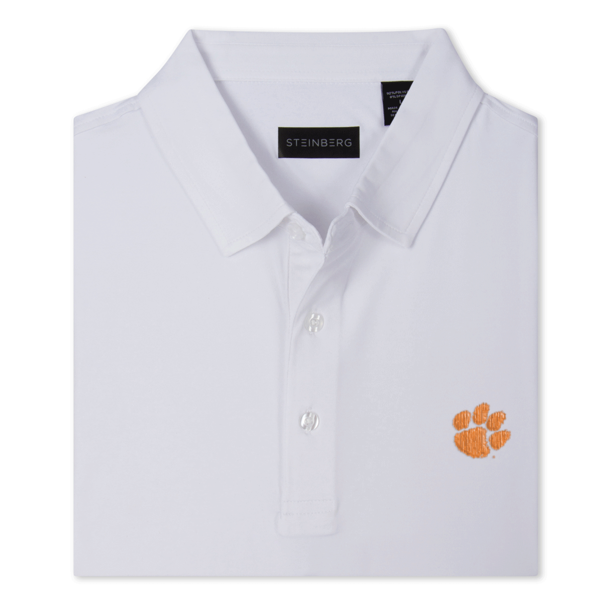 Steinberg Clemson Paw Polo