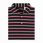 Steinberg Men's Black White Red Performance Polo