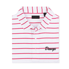 Steinberg Men's White Silver Red Dawgs Performance Polo