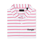 Steinberg Men's White Silver Red Georgia Performance Polo
