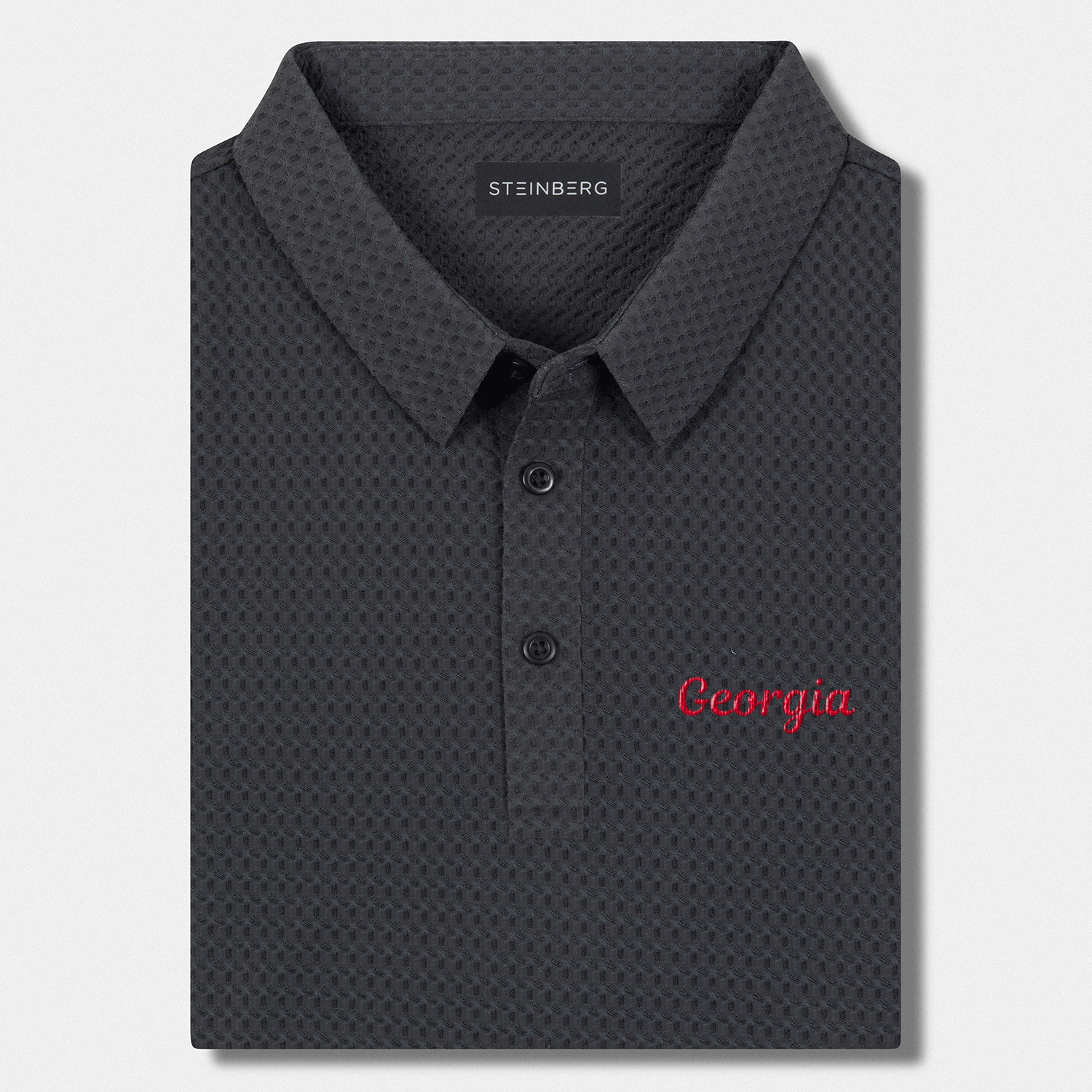 Steinberg Georgia Script Men's Performance Polo