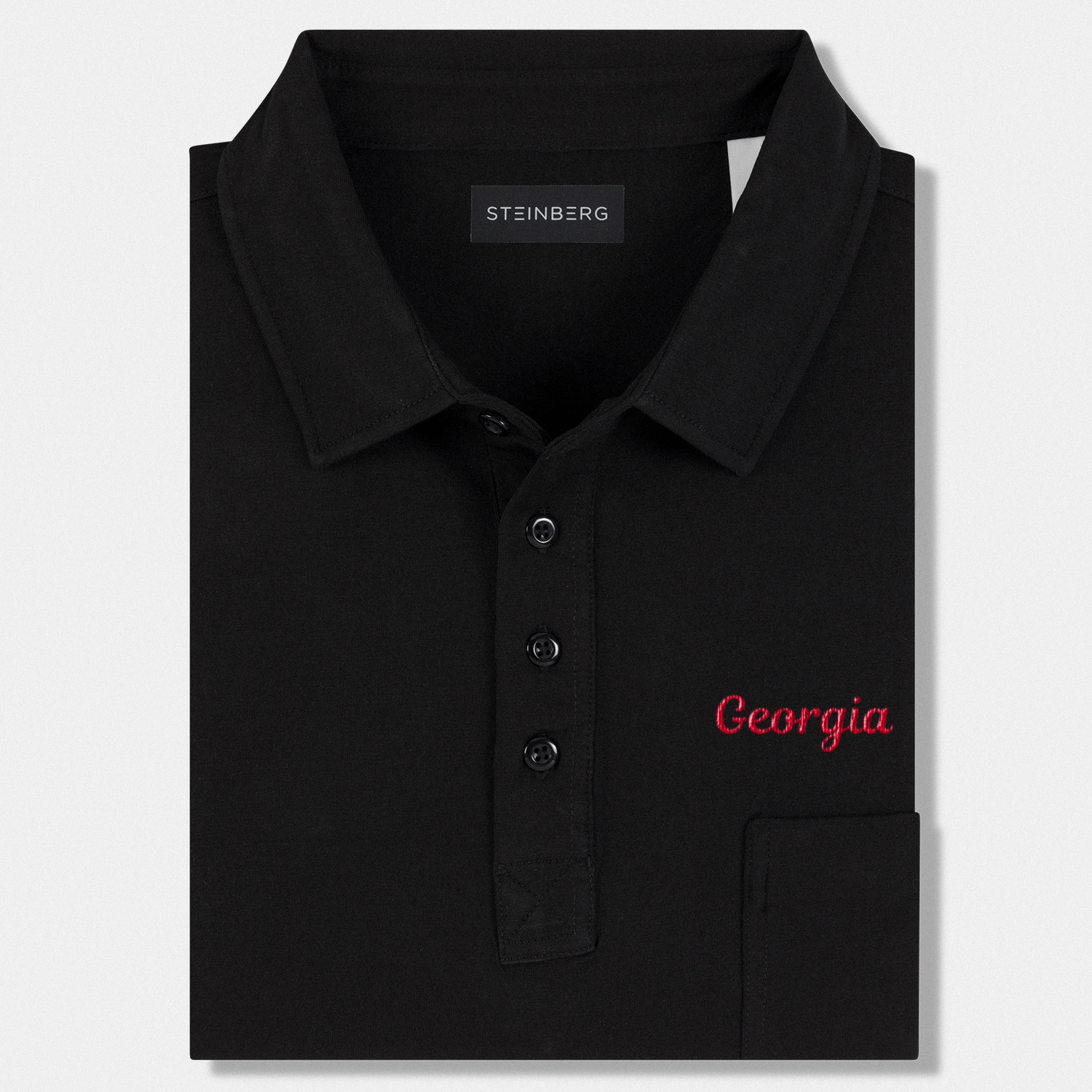 Steinberg Georgia Script Men's Performance Polo