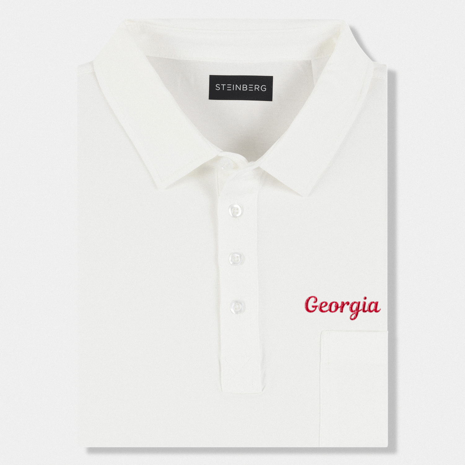 Steinberg Georgia Script Men's Performance Polo