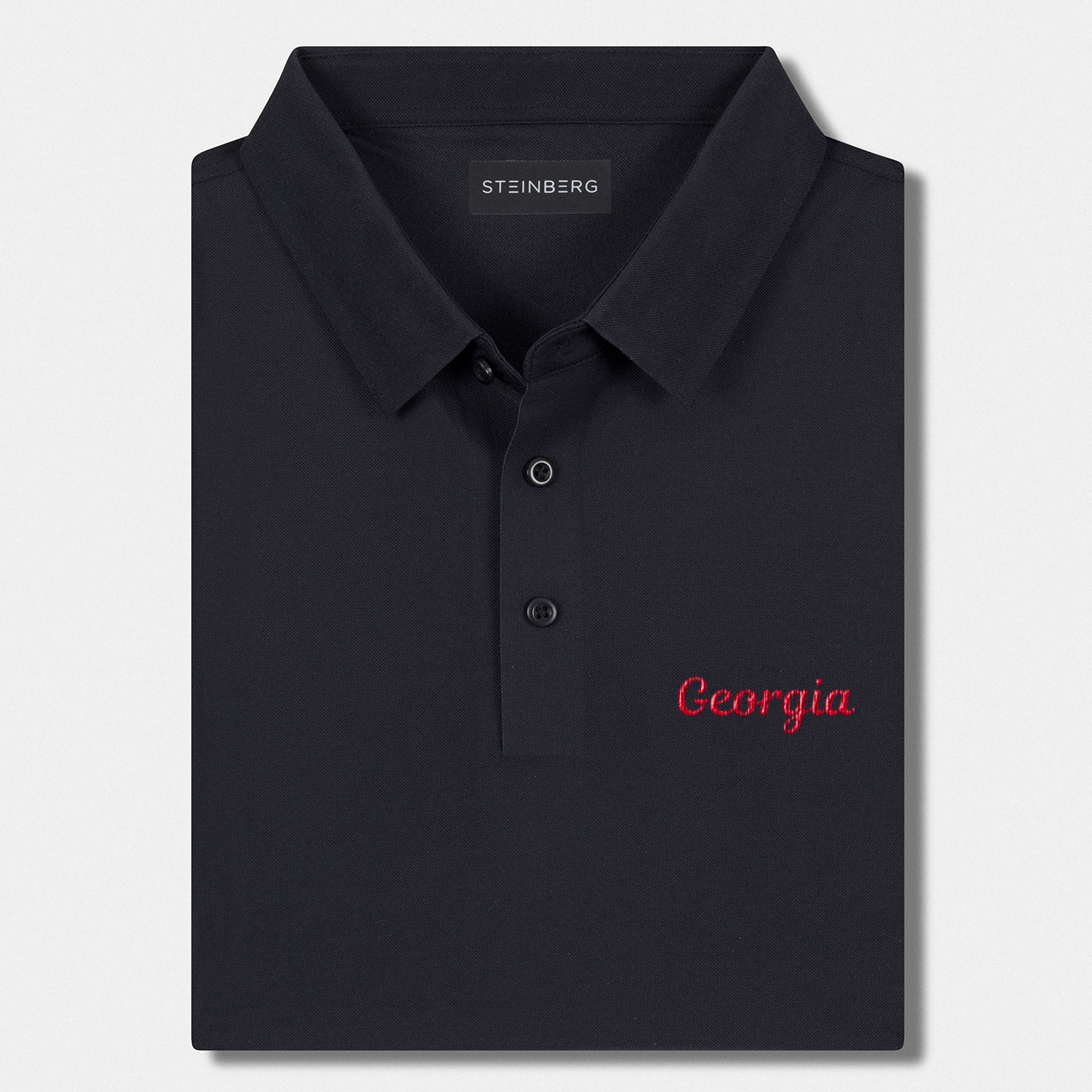 Steinberg Georgia Script Men's Performance Polo