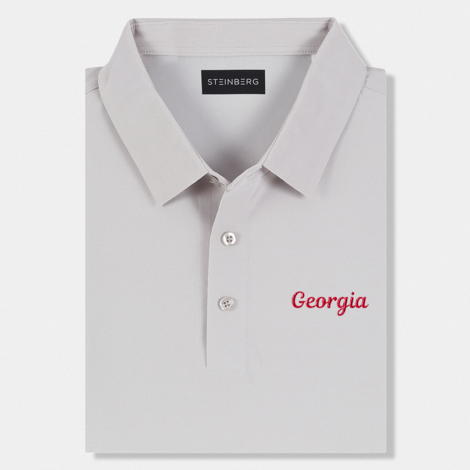 Steinberg Georgia Script Men's Performance Polo
