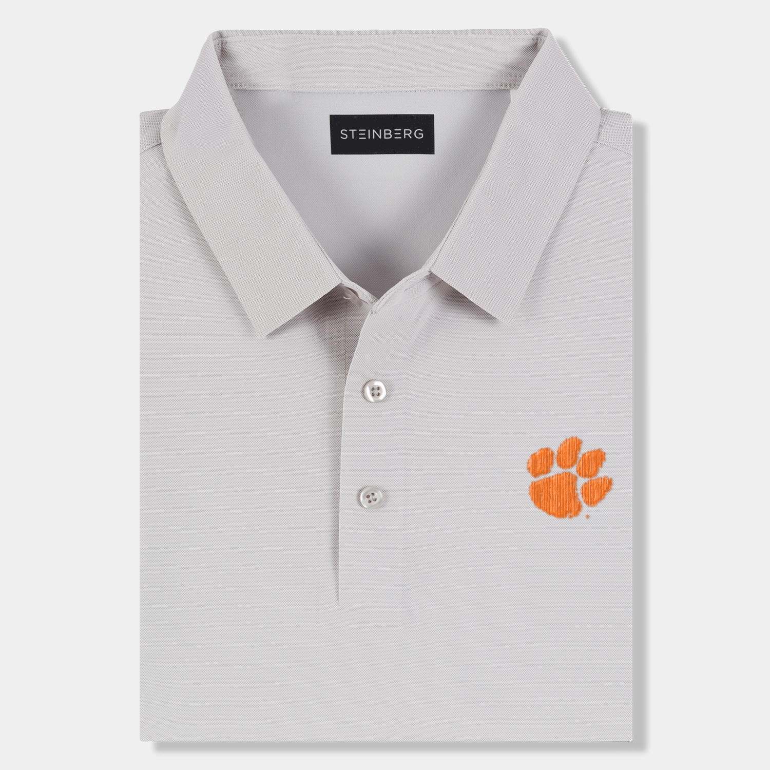 Steinberg Clemson Paw Polo