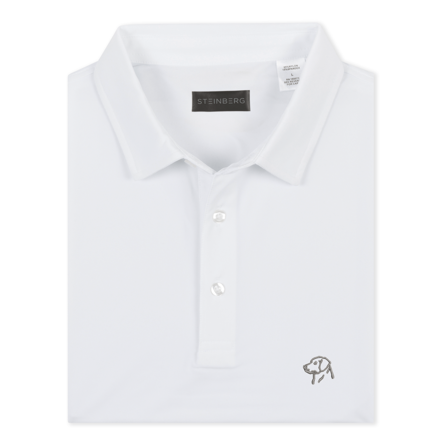 Steinberg White Polo - Steinberg Brand