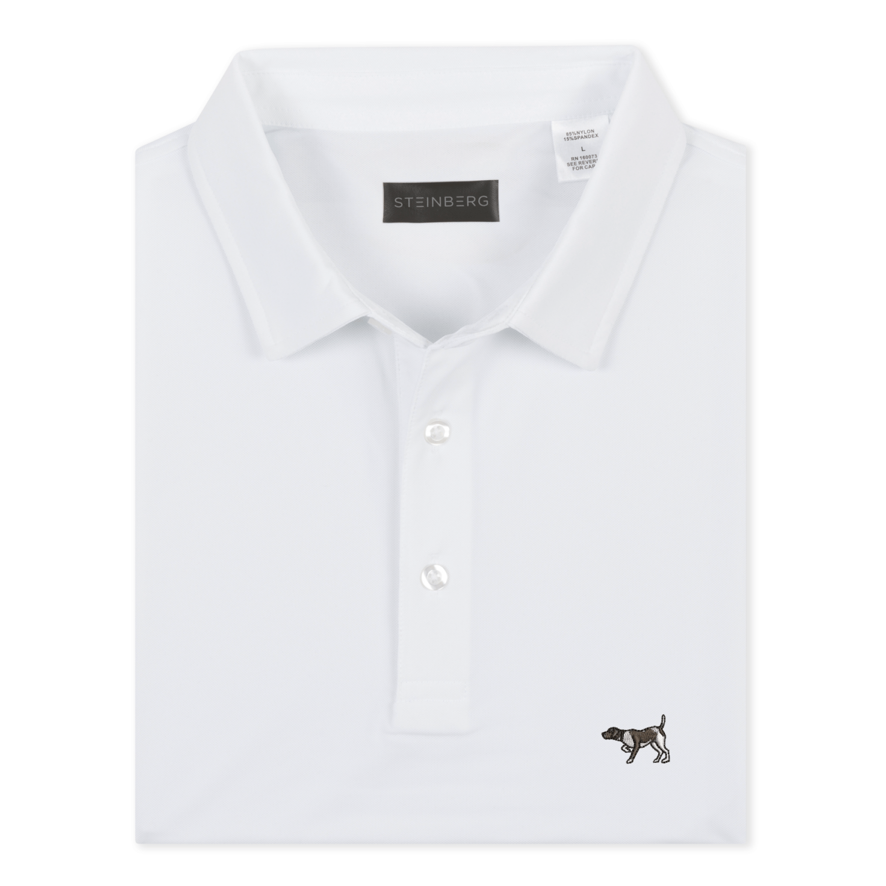 Steinberg White Polo - Steinberg Brand