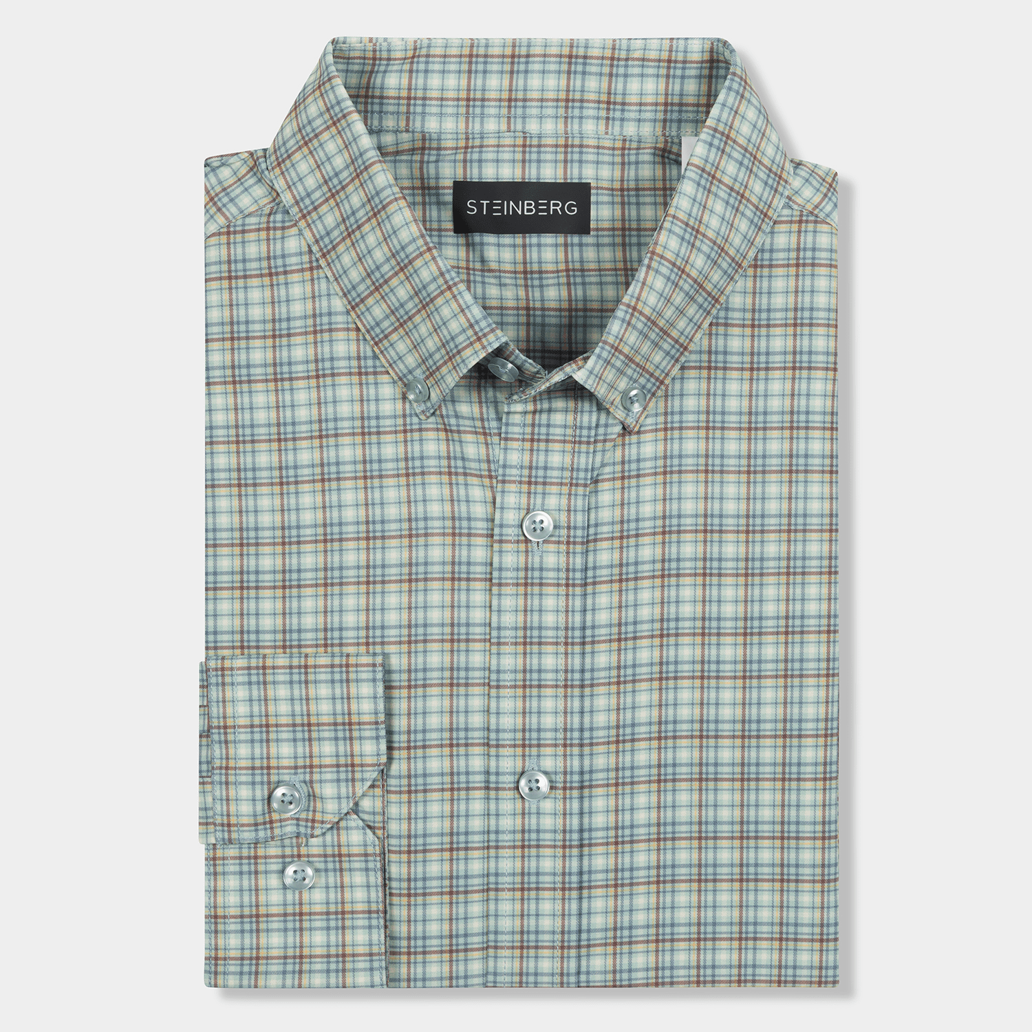 The Approach Plaid Button Down - Steinberg Brand