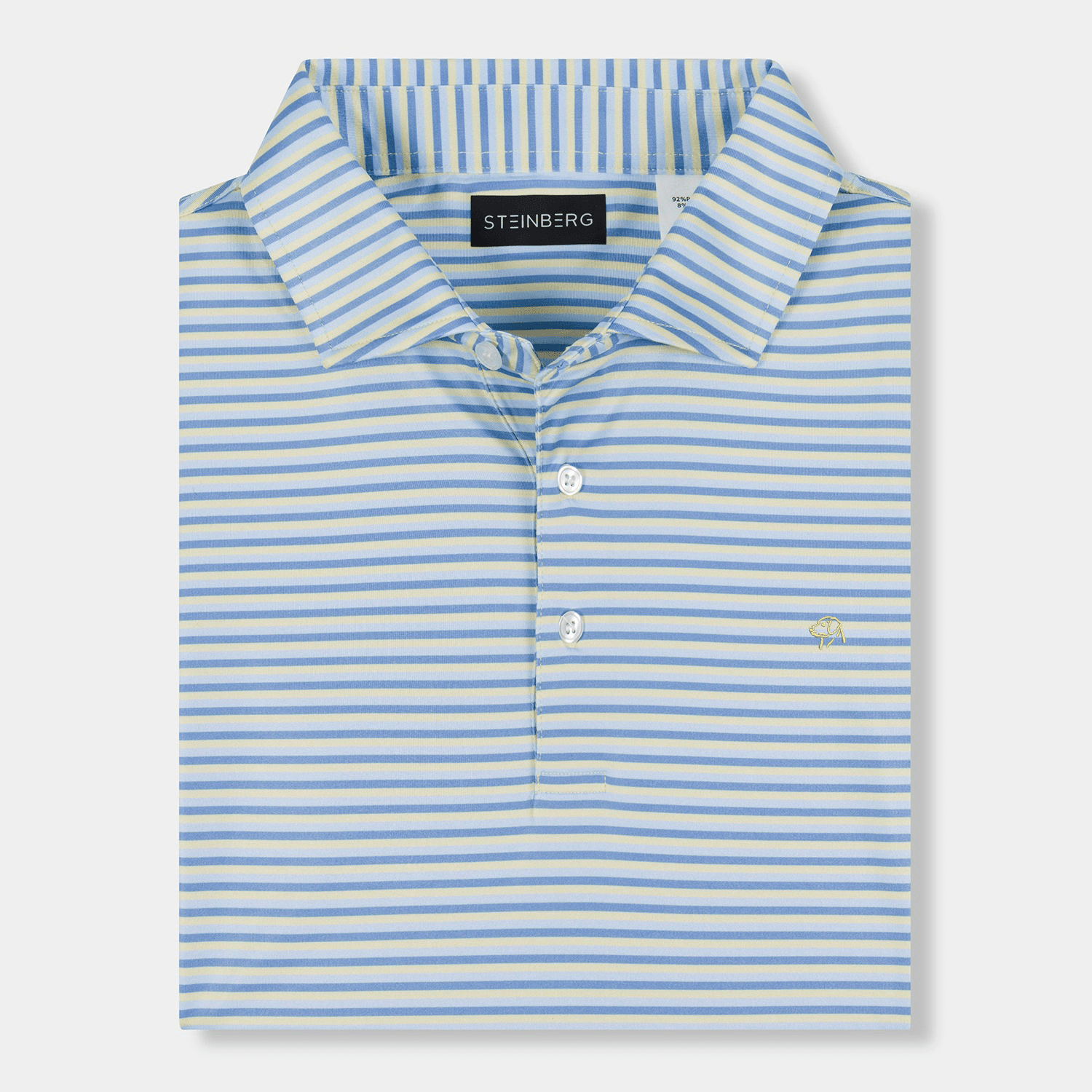 The Approach Stripe Lab Polo - Steinberg Brand