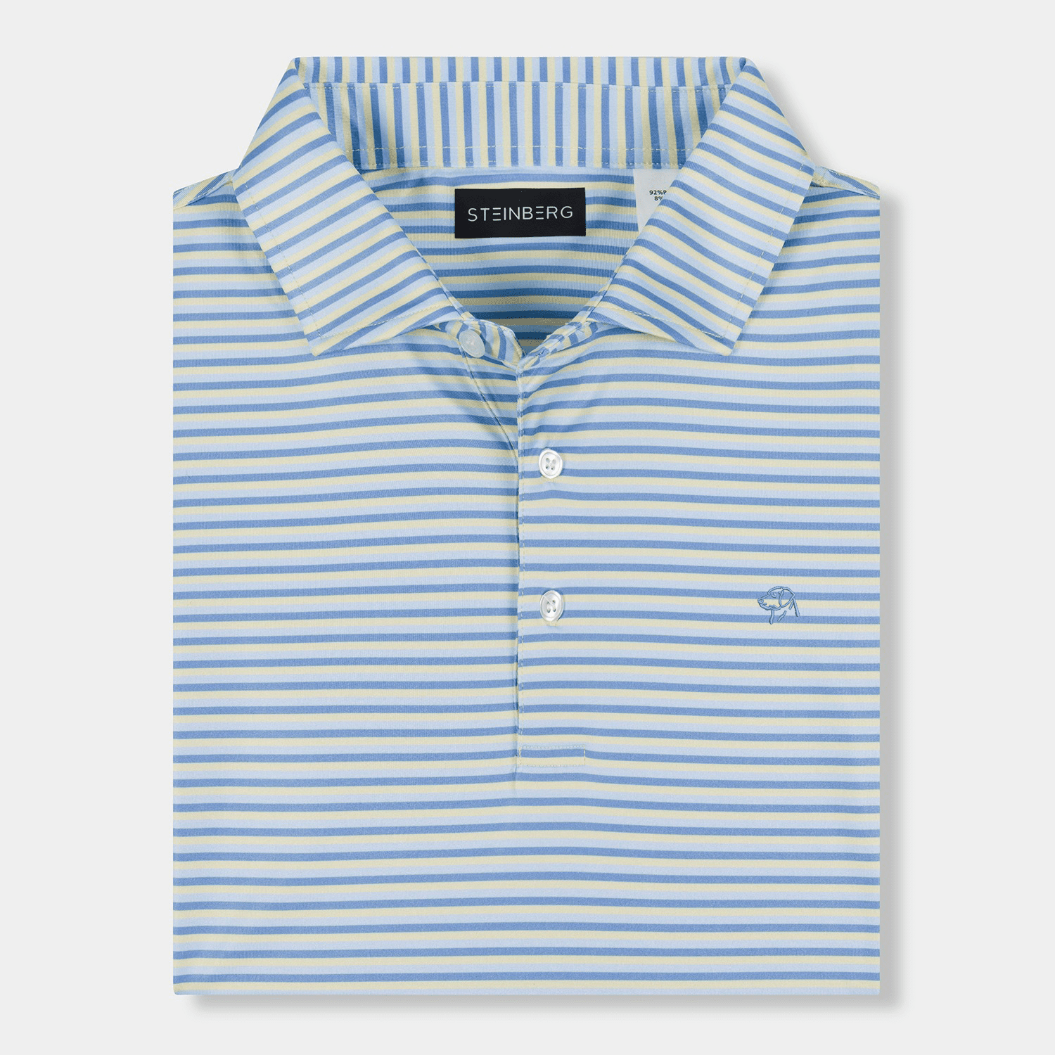 The Approach Stripe Lab Polo - Steinberg Brand