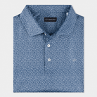 The Fairway White Floral Lab Polo - Steinberg Brand