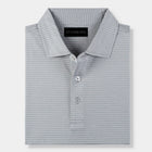 The Melange Pinstripe Polo - Steinberg Brand