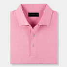 The Melange Pinstripe Polo - Steinberg Brand