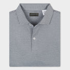 The Melange Pinstripe Polo - Steinberg Brand