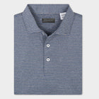 The Melange Pinstripe Polo - Steinberg Brand