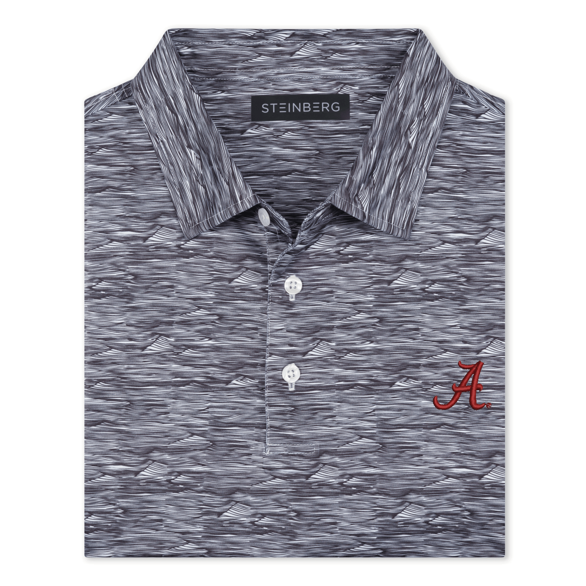 The Midnight Crest Polo - University of Alabama - Steinberg Brand
