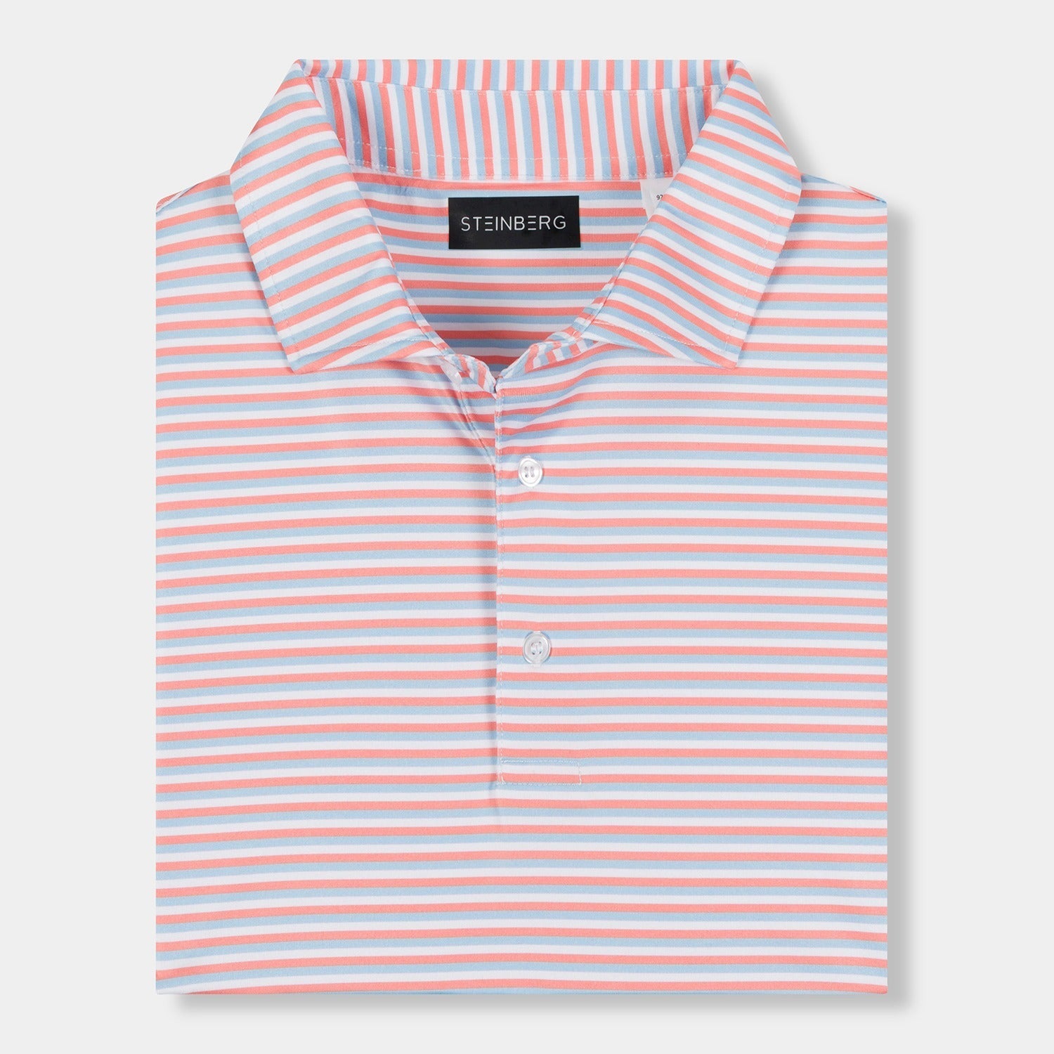 The Par Three Stripe Polo - Steinberg Brand