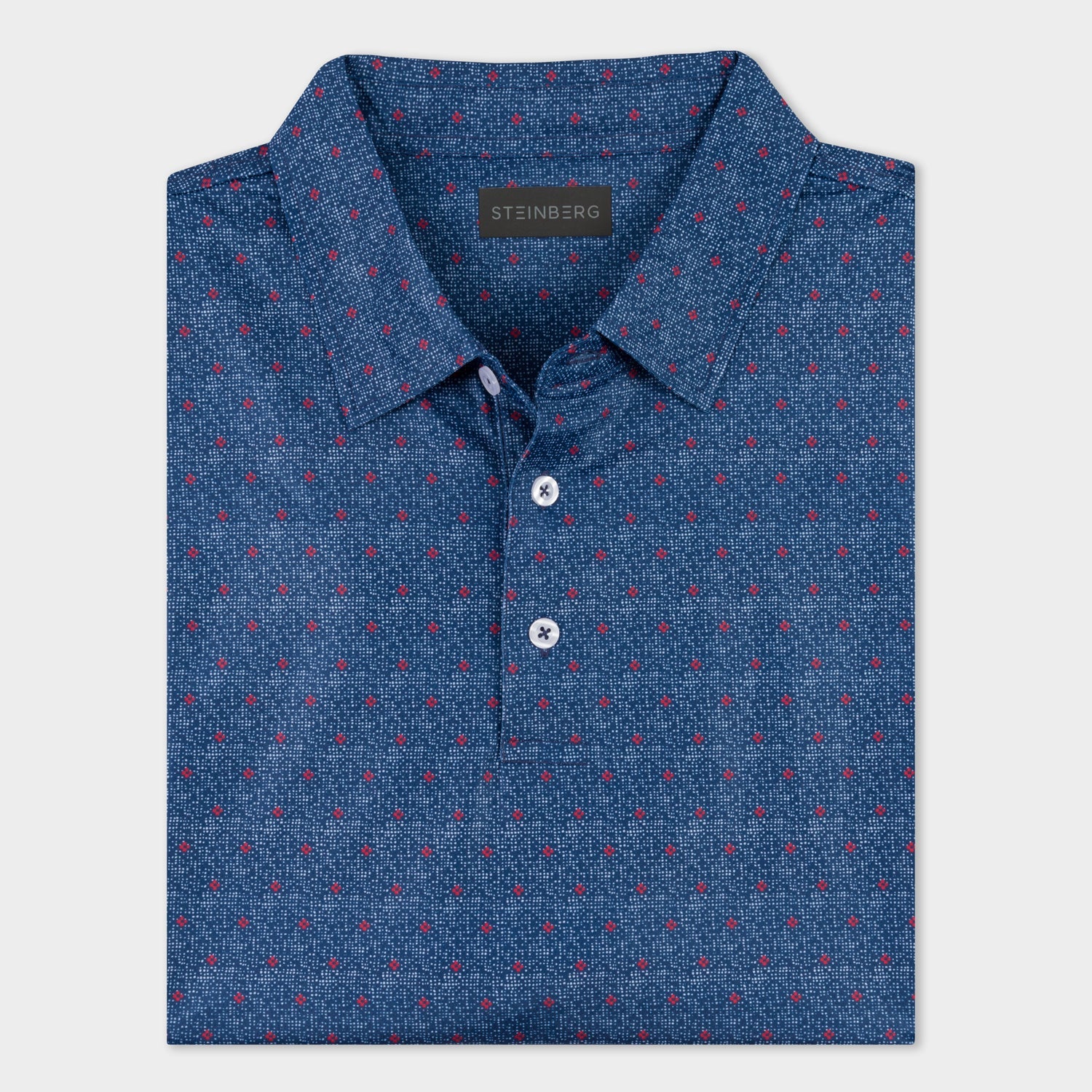 The Petal Print Polo - Steinberg Brand