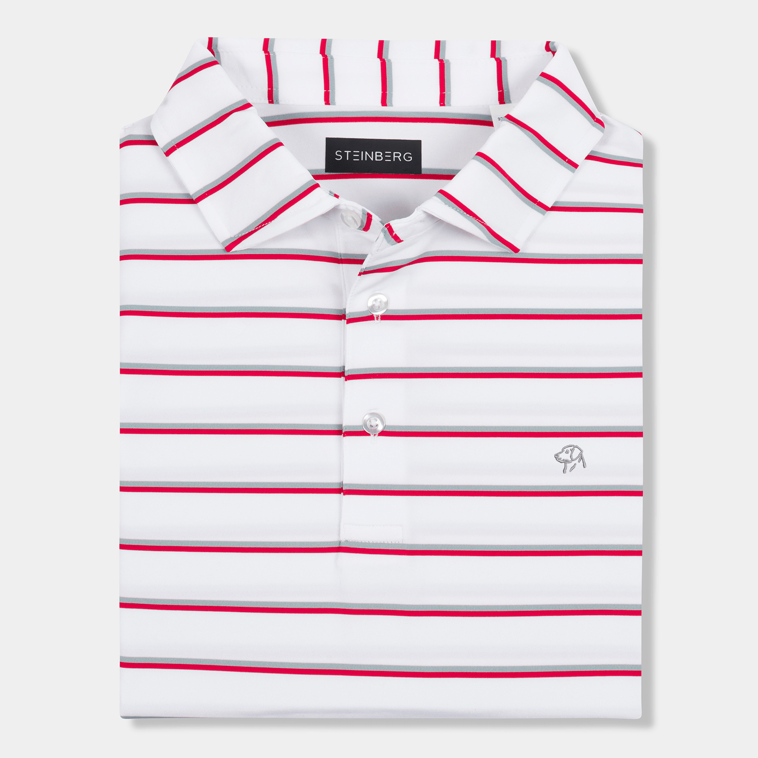 The Sideline Stripe Lab Polo - Steinberg Brand