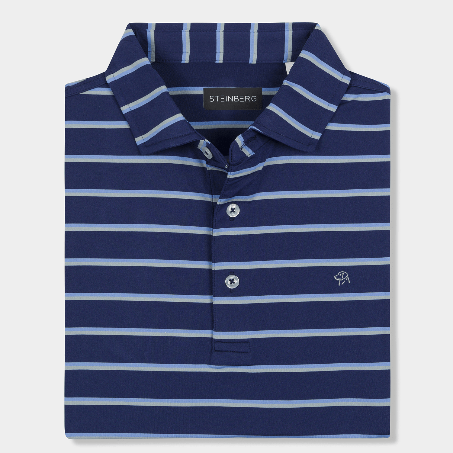 The Skyline Stripe Lab Polo - Steinberg Brand