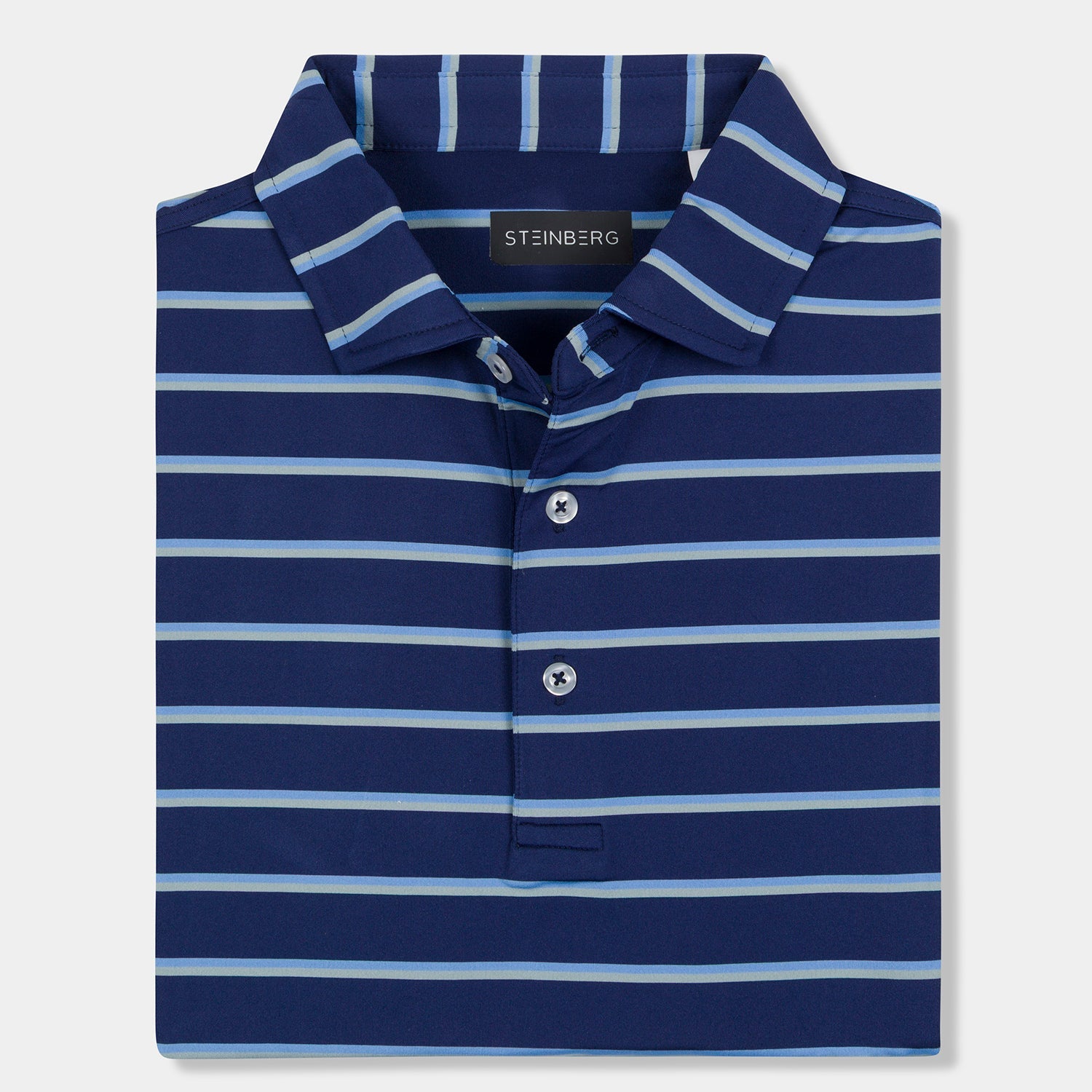 The Skyline Stripe Polo - Steinberg Brand