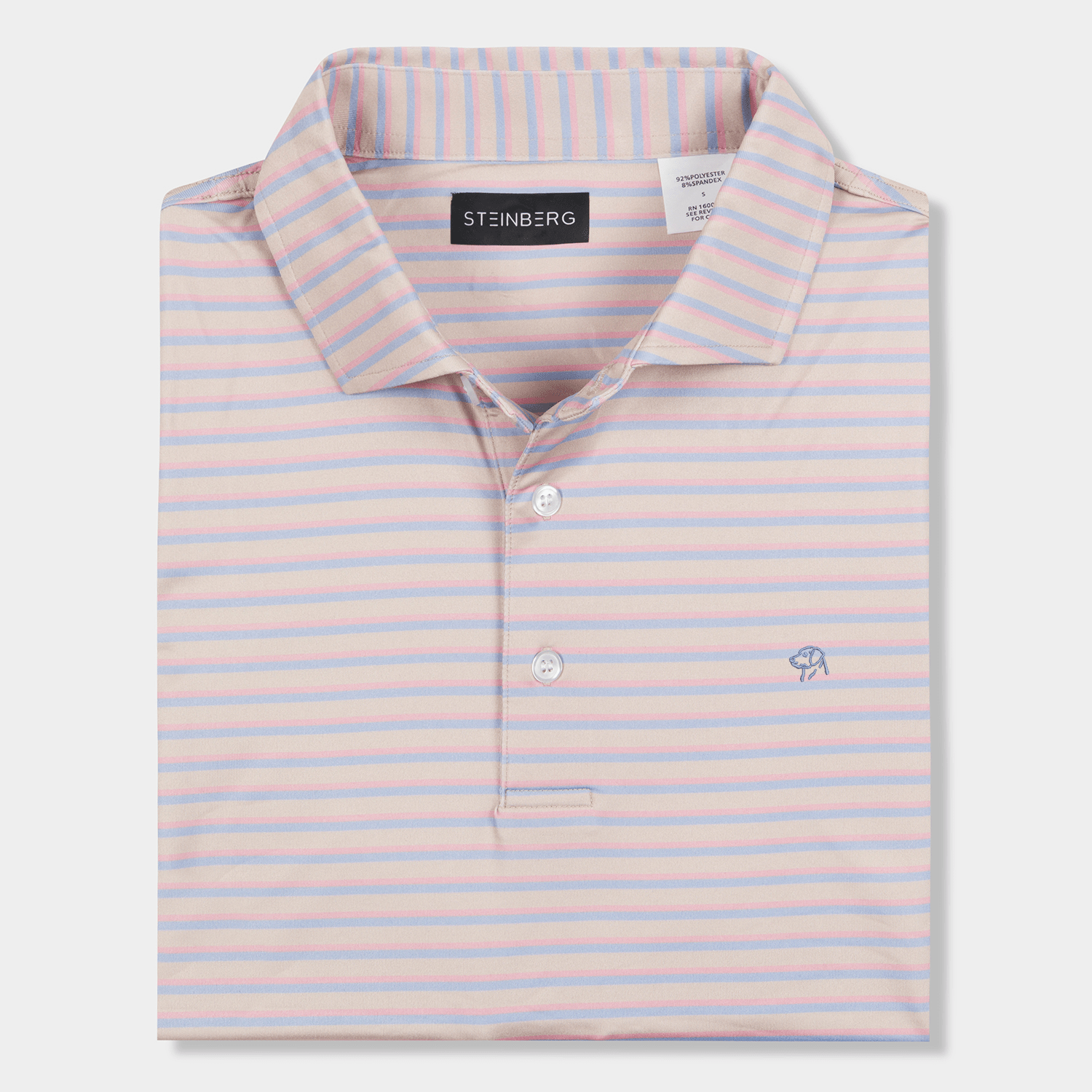 The Softline Stripe Lab Polo - Steinberg Brand