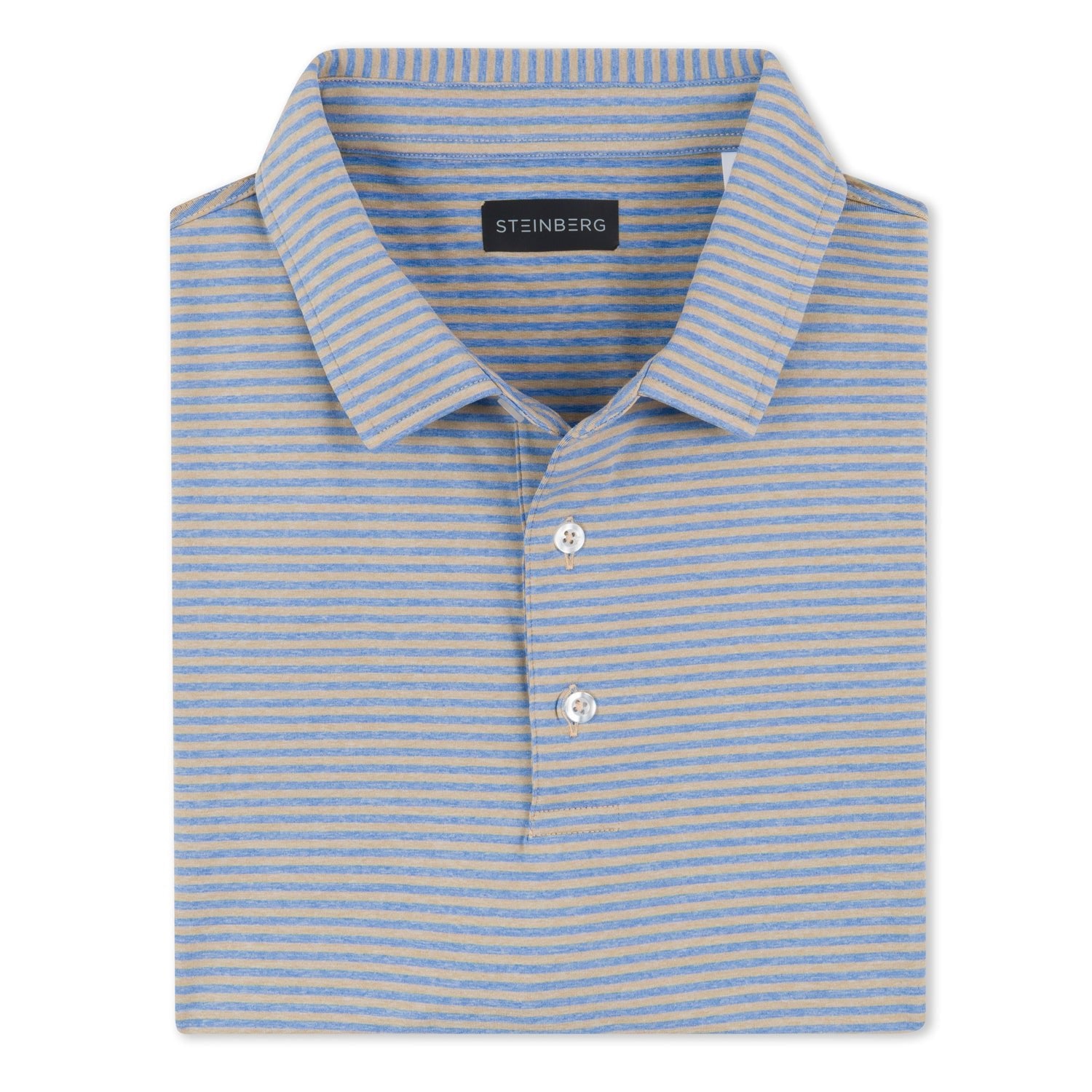 The Khaki & Sky Polo - Steinberg Brand