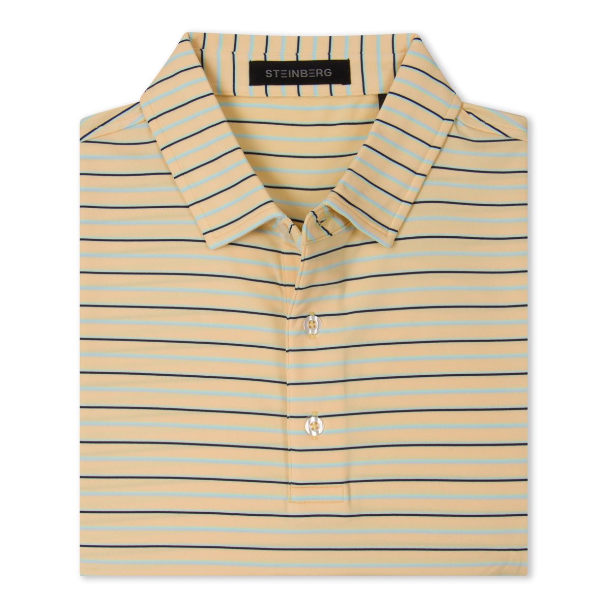 The Tee Time Stripe Polo - Steinberg Brand